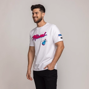 Pro Standard Miami HEAT Original Vice Wordmark Tee