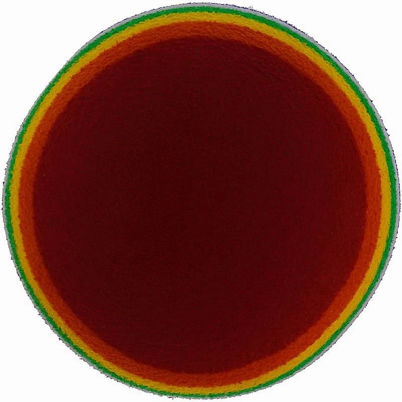 Rainbow Striped Practice Ball  