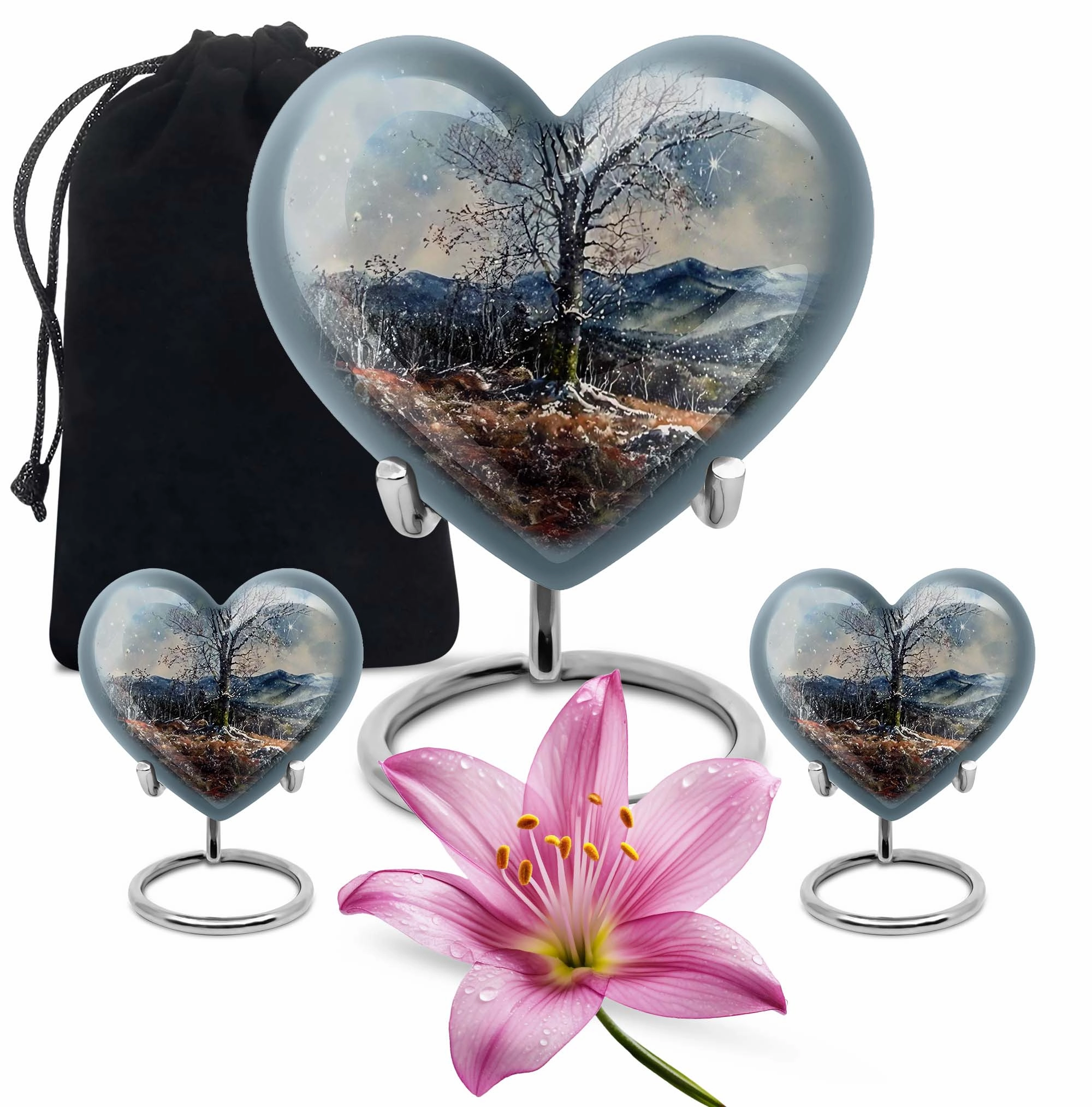 Respectful Rest - Mountains Urn for Lasting Memories