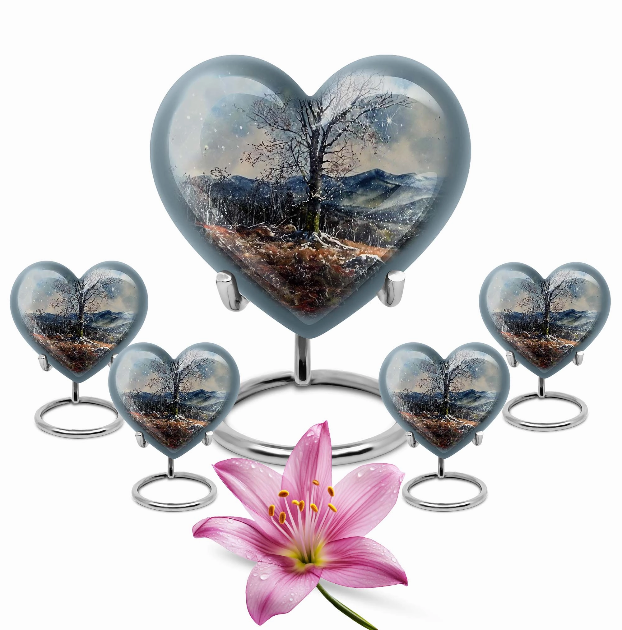 Respectful Rest - Mountains Urn for Lasting Memories