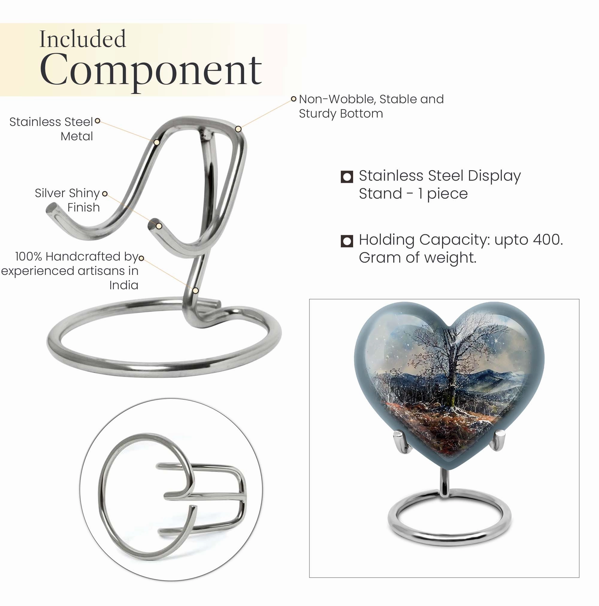 Respectful Rest - Mountains Urn for Lasting Memories