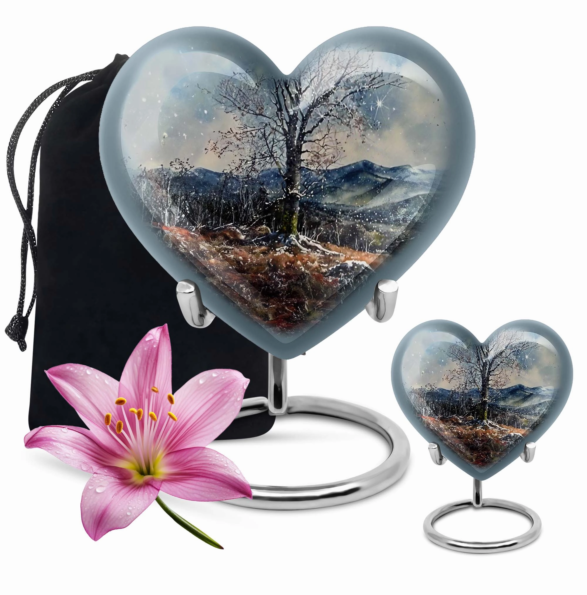 Respectful Rest - Mountains Urn for Lasting Memories