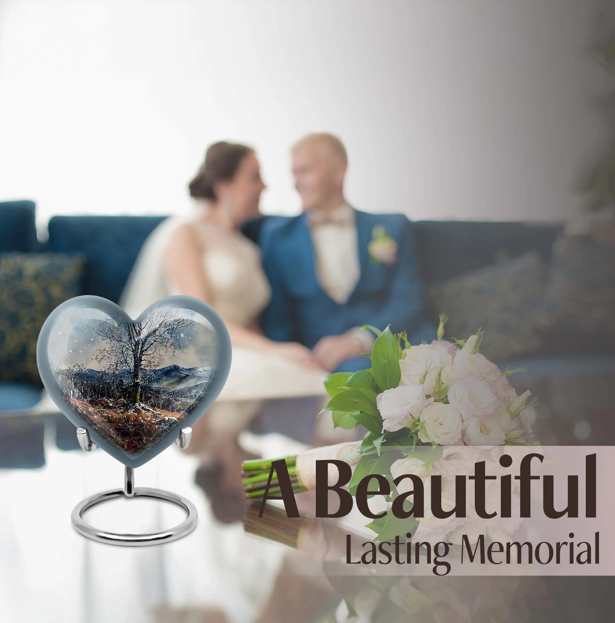 Respectful Rest - Mountains Urn for Lasting Memories