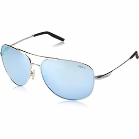Revo Men's Sunglasses - Windspeed II Polarized Chrome Full Rim Frame | 1022 03 BL