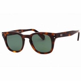 Salvatore Ferragamo Men's Sunglasses - Tortoise Square Frame Green Lens | SF1057S 240