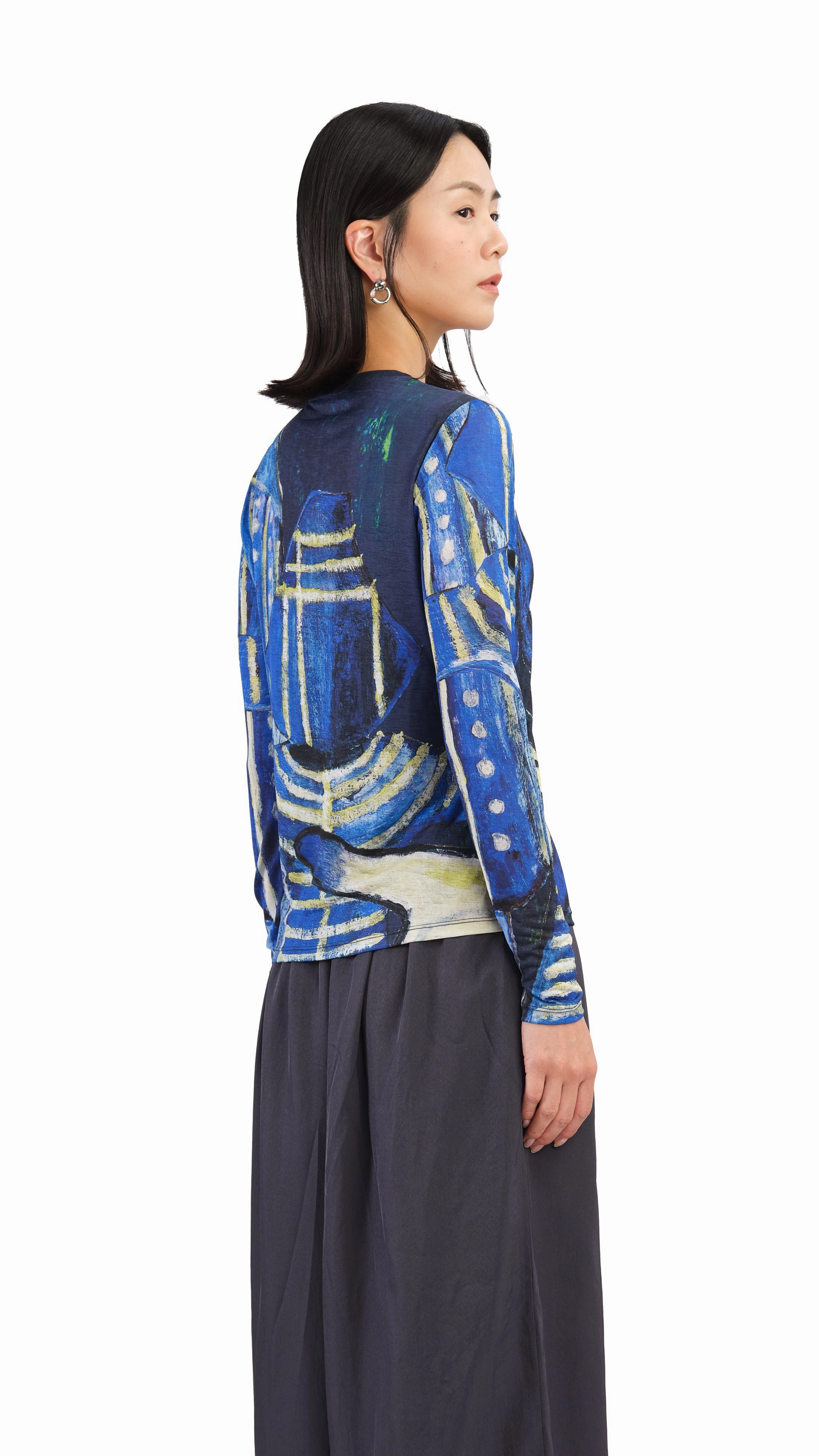 Selk'Nam Graphic Printed Tight Top