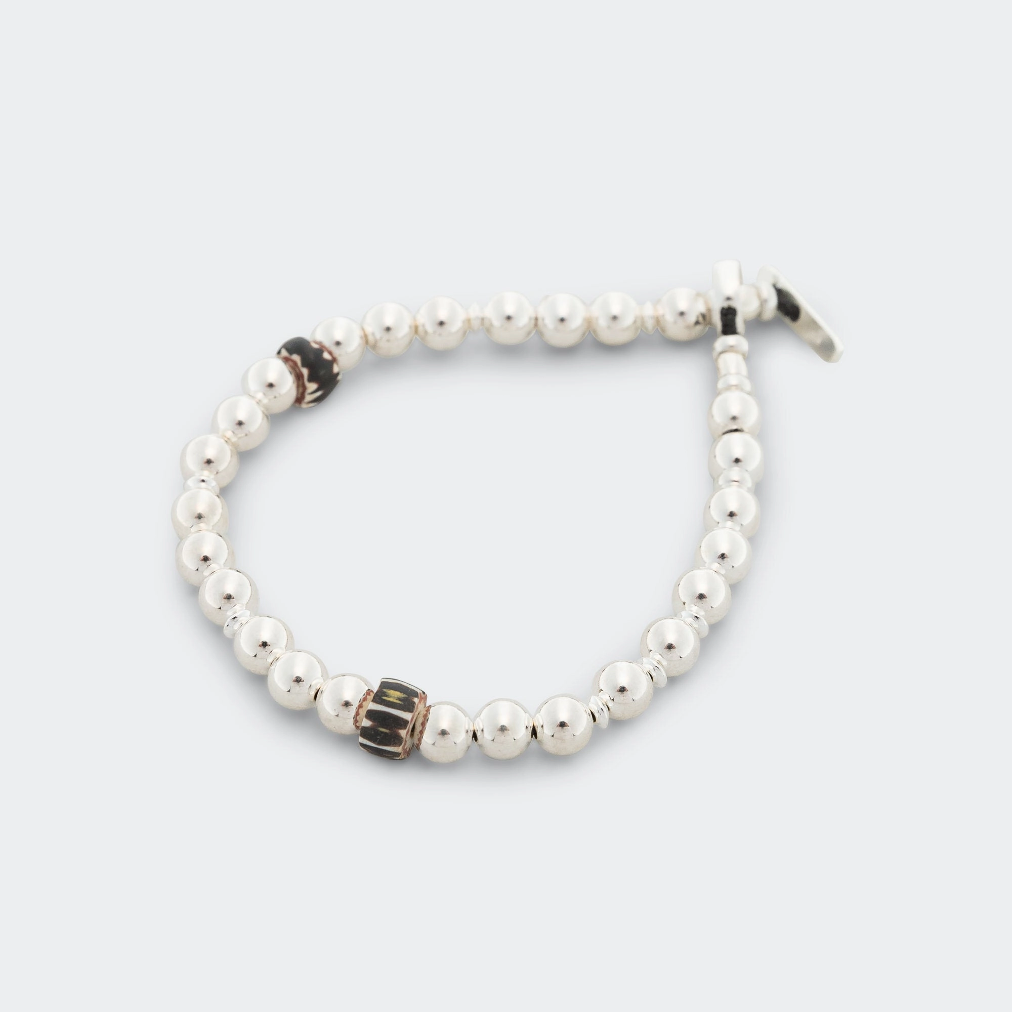 Silver Ball Bracelet - 925 Silver