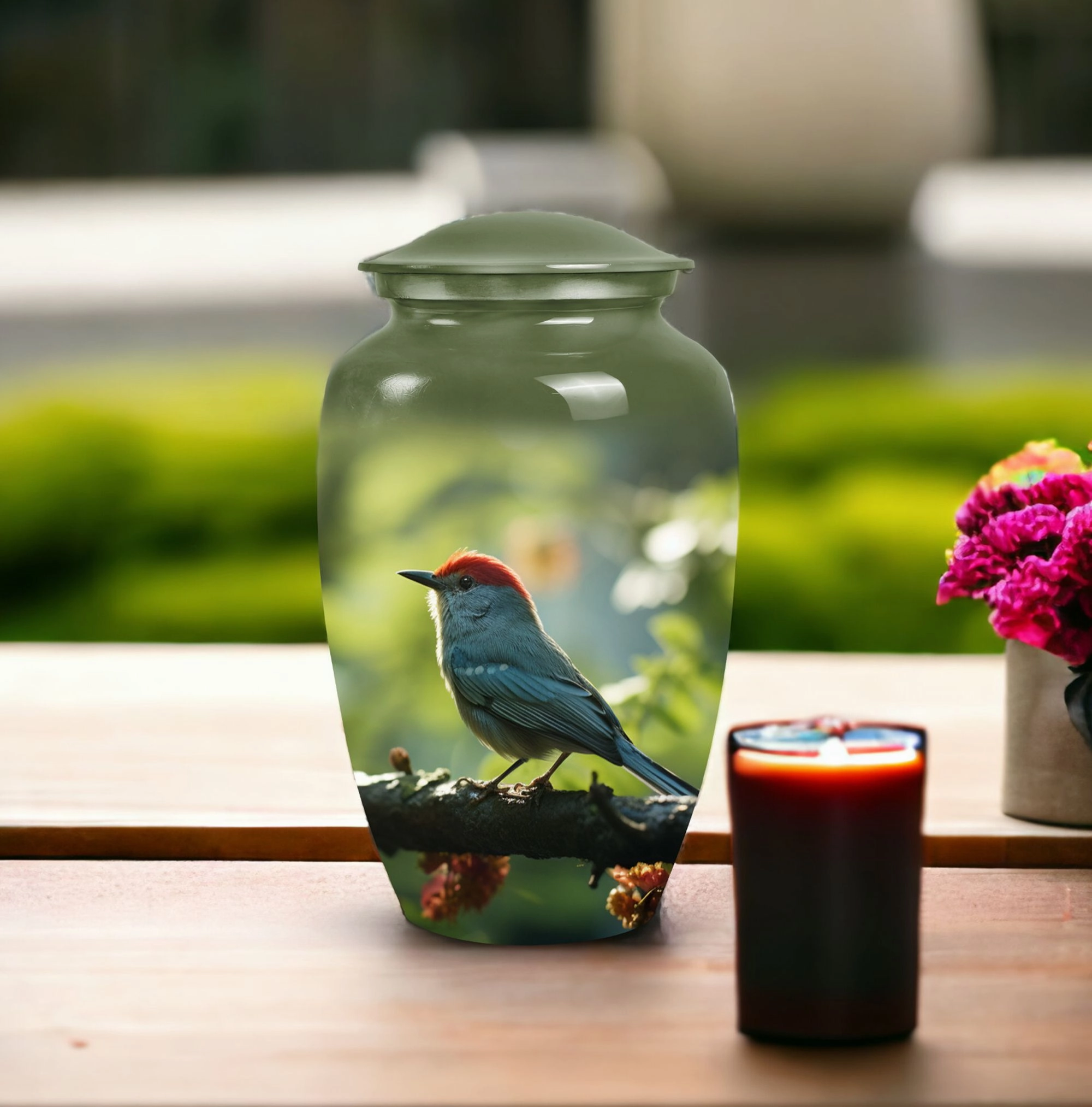 Sparrow Cremation Urn for Adult Men Ashes