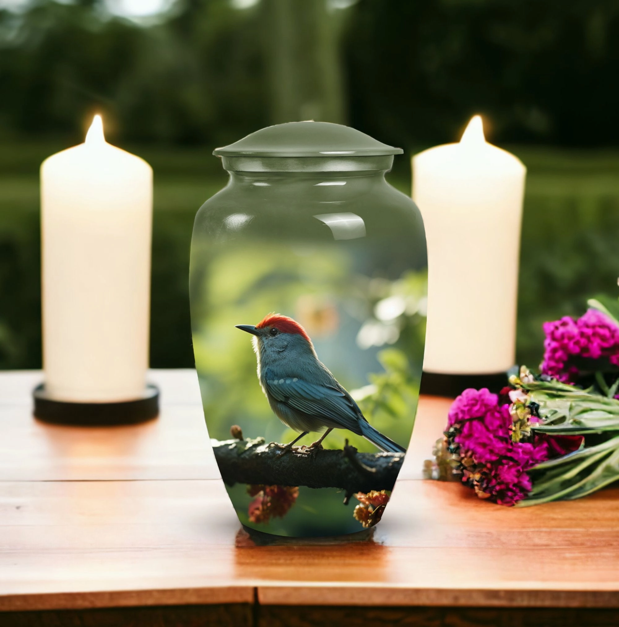 Sparrow Cremation Urn for Adult Men Ashes