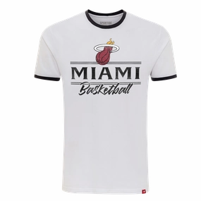 Sportiqe Miami HEAT Renton Ringer Tee