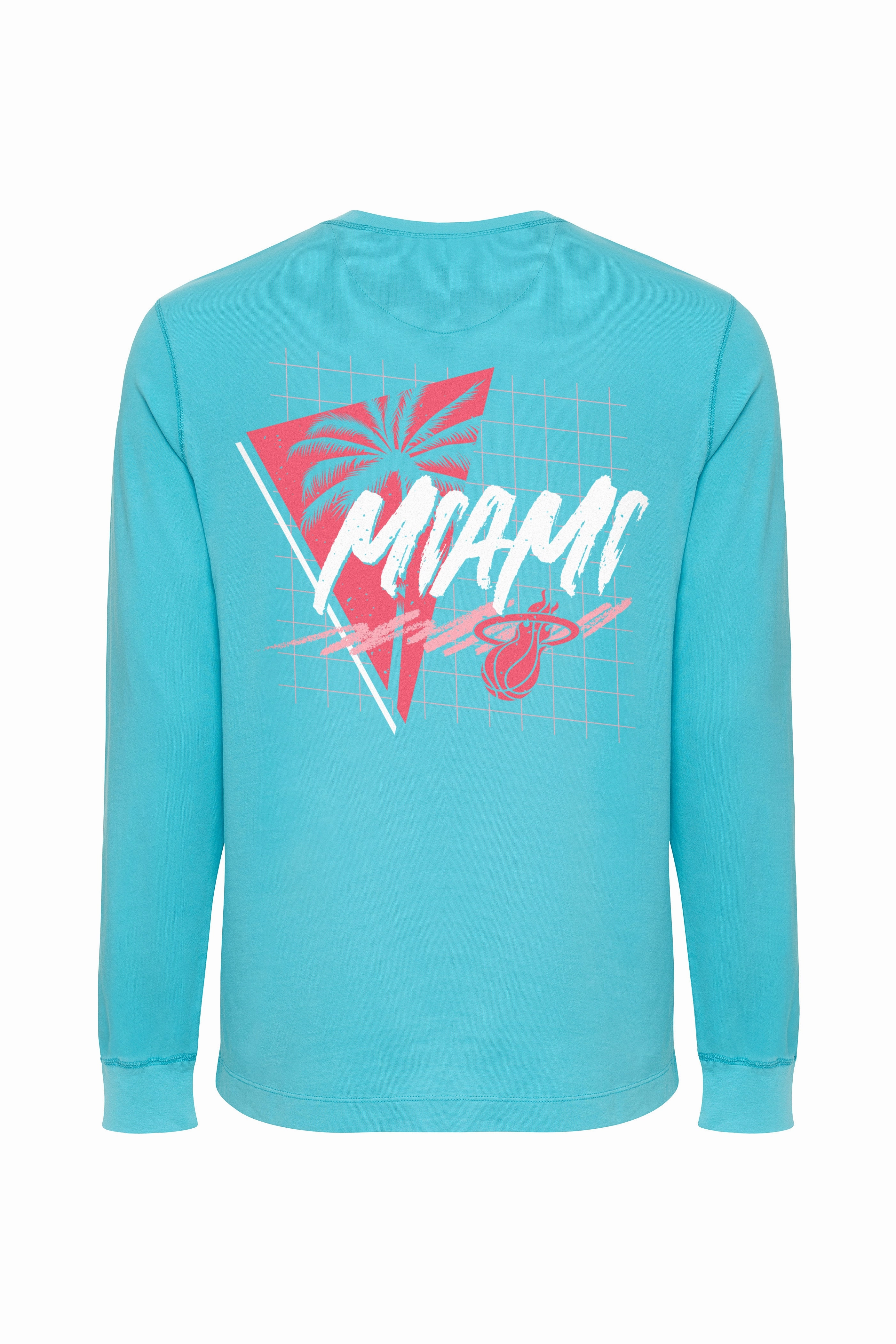 Sportiqe Miami HEAT Summer Long Sleeve Tee