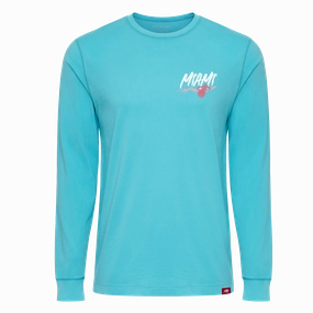 Sportiqe Miami HEAT Summer Long Sleeve Tee