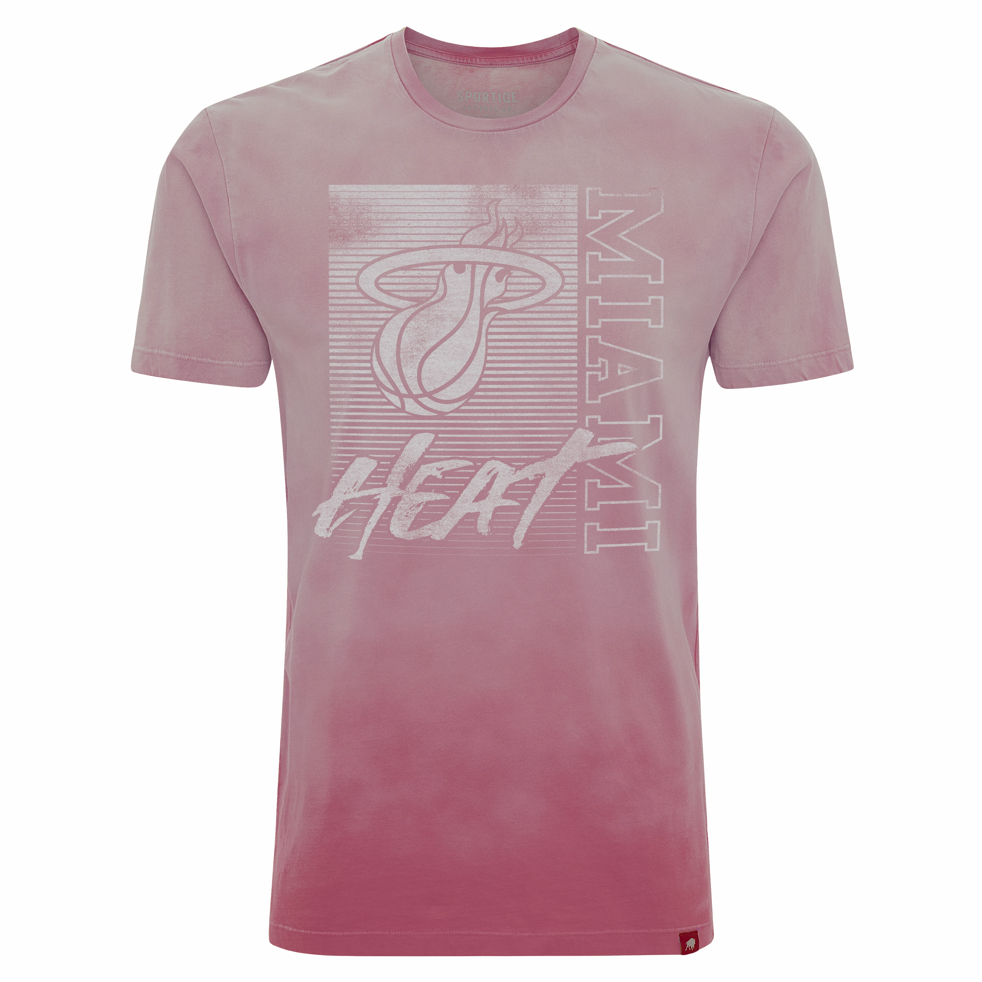 Sportiqe Miami HEAT Sun-Dipped Bingham Tee