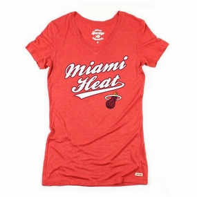 Sportiqe Miami HEAT Women's Kiera V-Neck