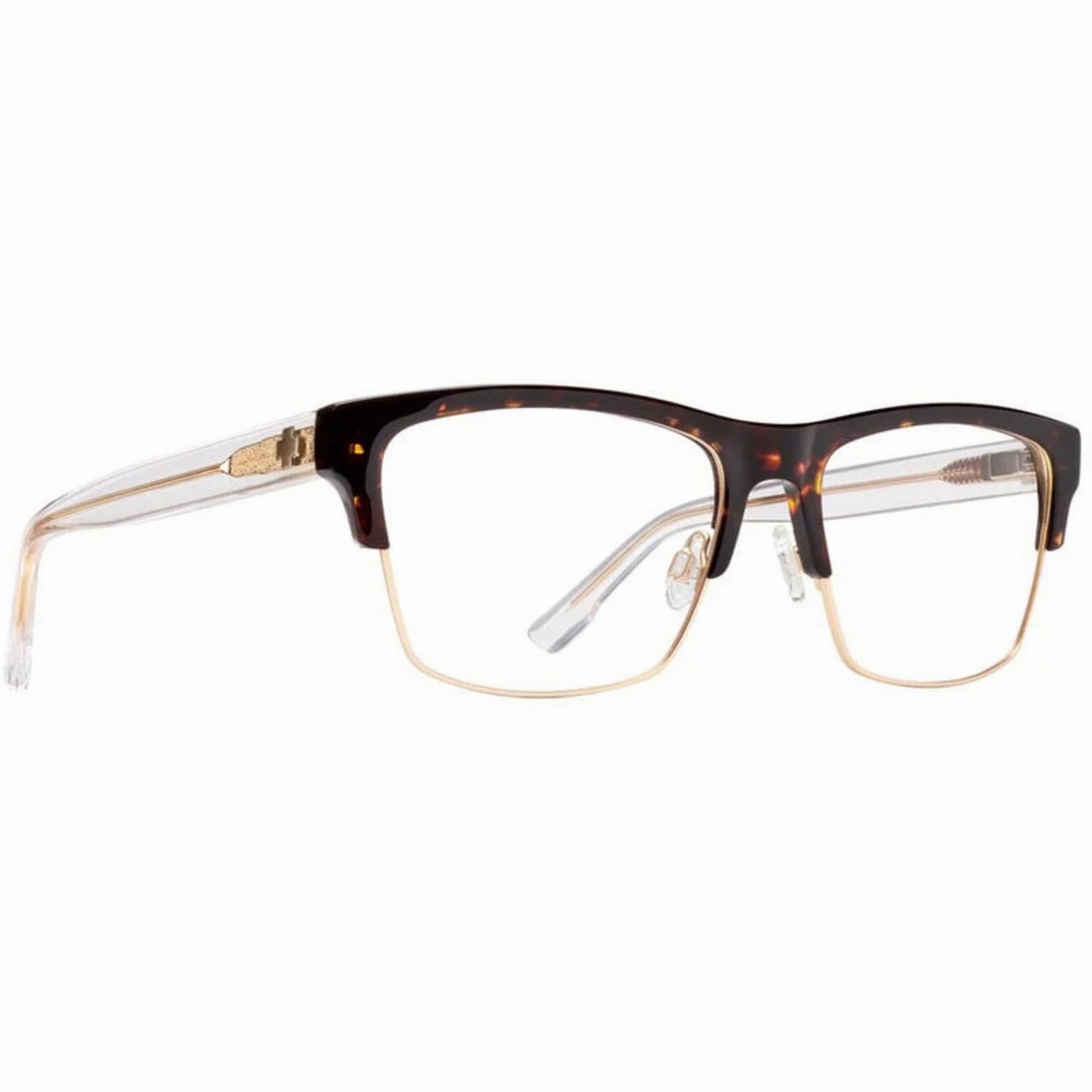 Spy Men's Eyeglasses - Dark Tortoise Crystal Frame | SPY WESTON 5050 DK TORT CRYSTAL