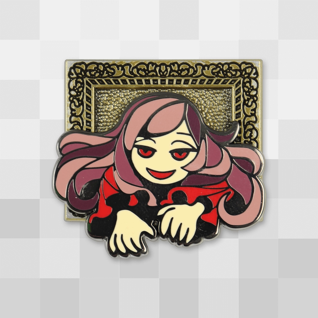 The Lady in Red Moving Pin