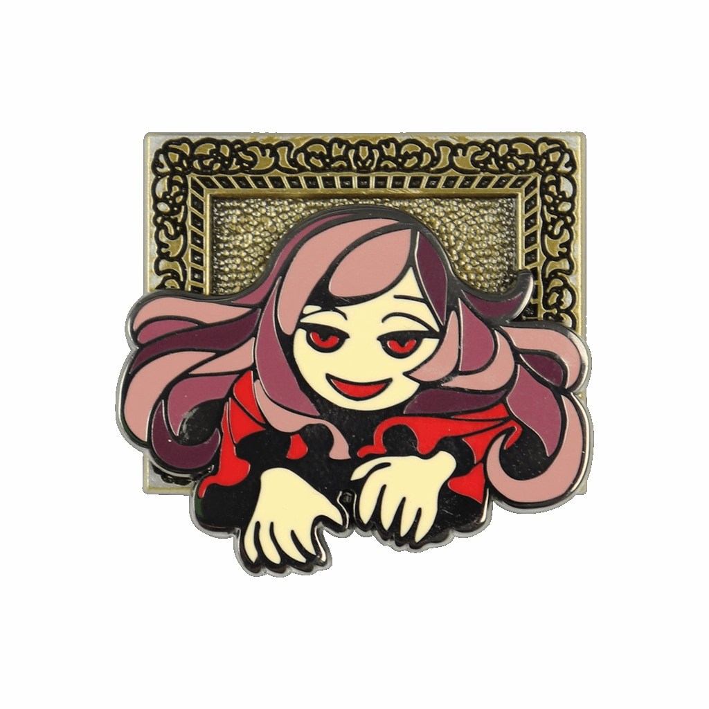 The Lady in Red Moving Pin