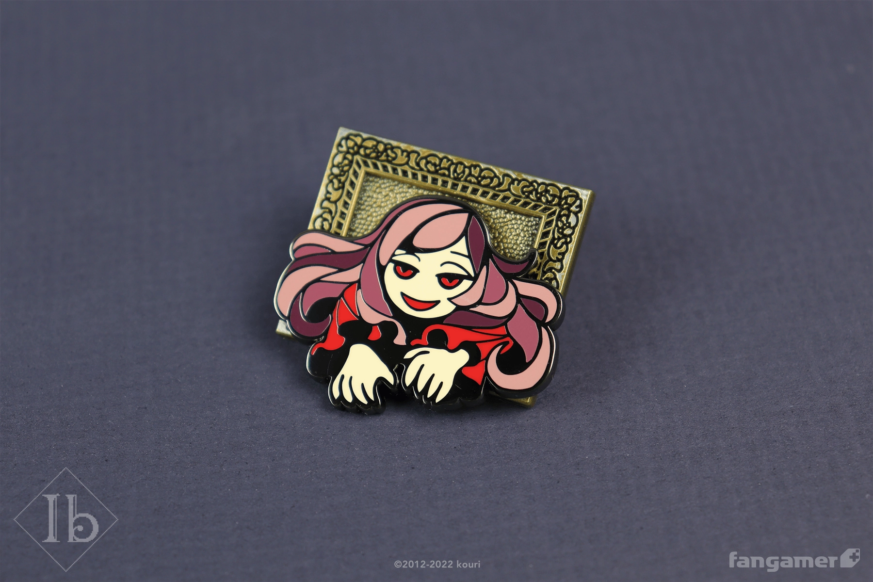 The Lady in Red Moving Pin