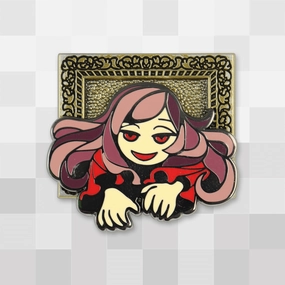 The Lady in Red Moving Pin