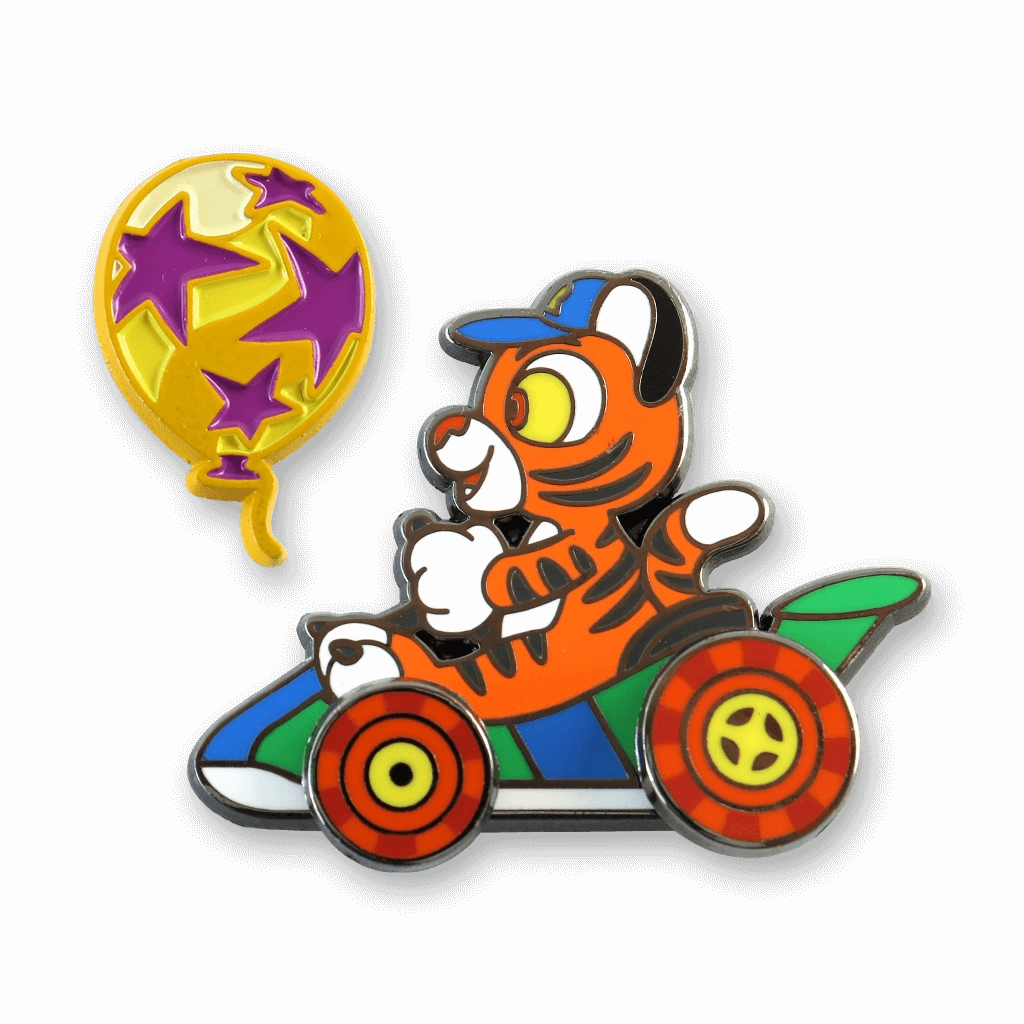 Timber RareRacers Spinning Pin