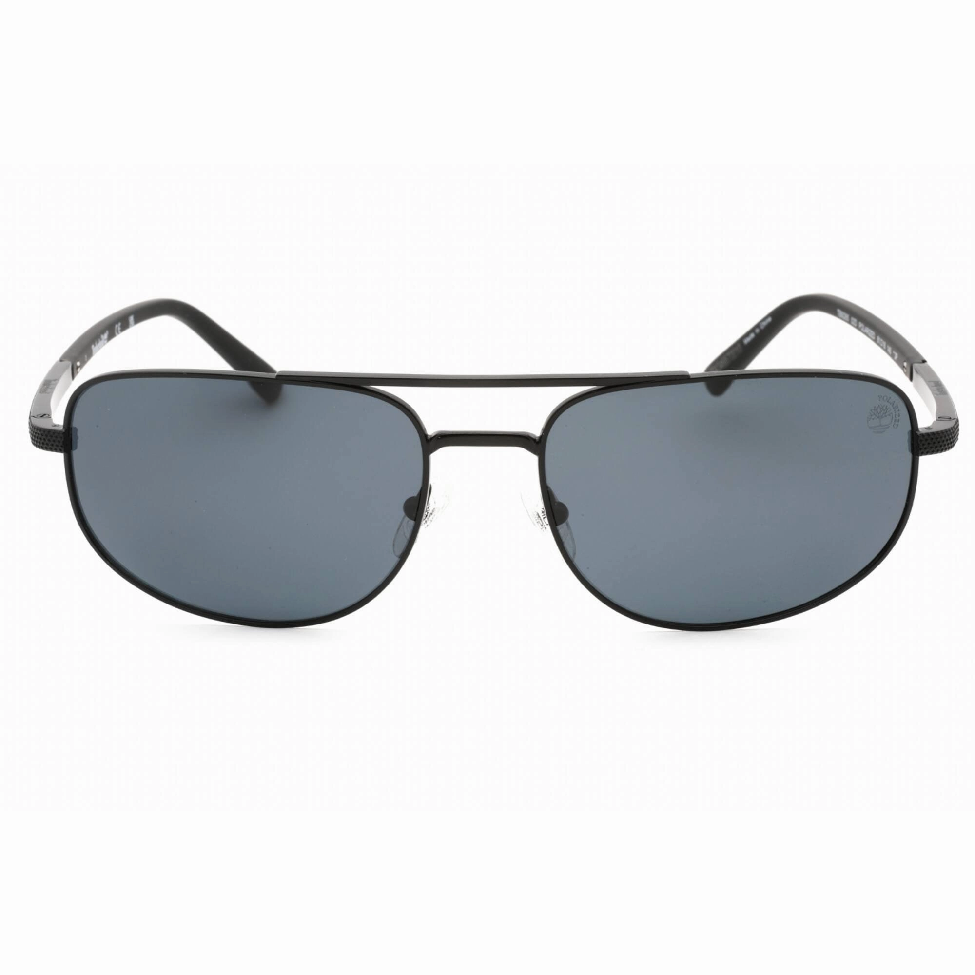 Timberland Men's Sunglasses - Matte Black Metal Full Rim  Frame | TB9285 02D