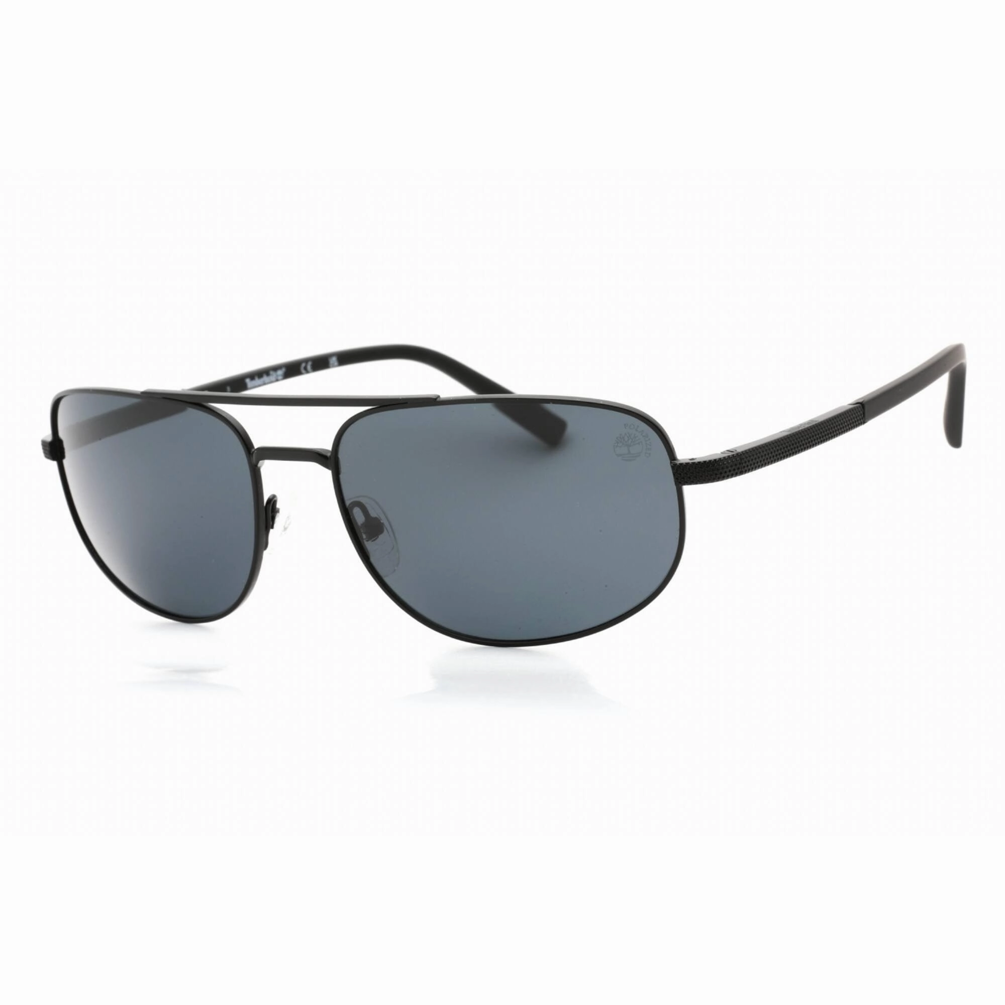 Timberland Men's Sunglasses - Matte Black Metal Full Rim  Frame | TB9285 02D