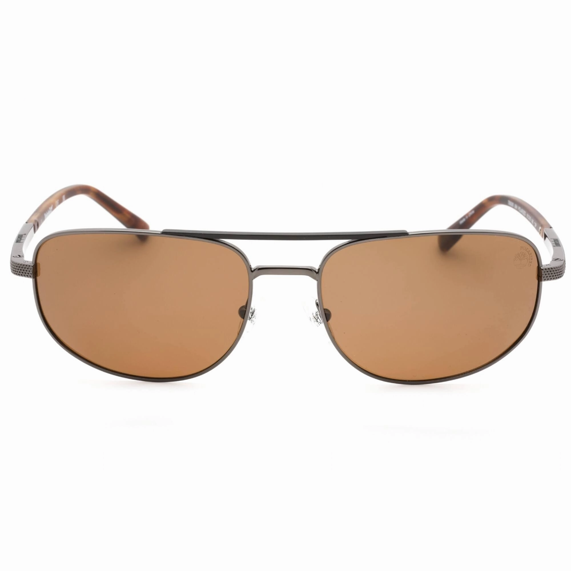 Timberland Men's Sunglasses - Shiny Dark Gunmetal with Black/Tortoise | TB9285 06H