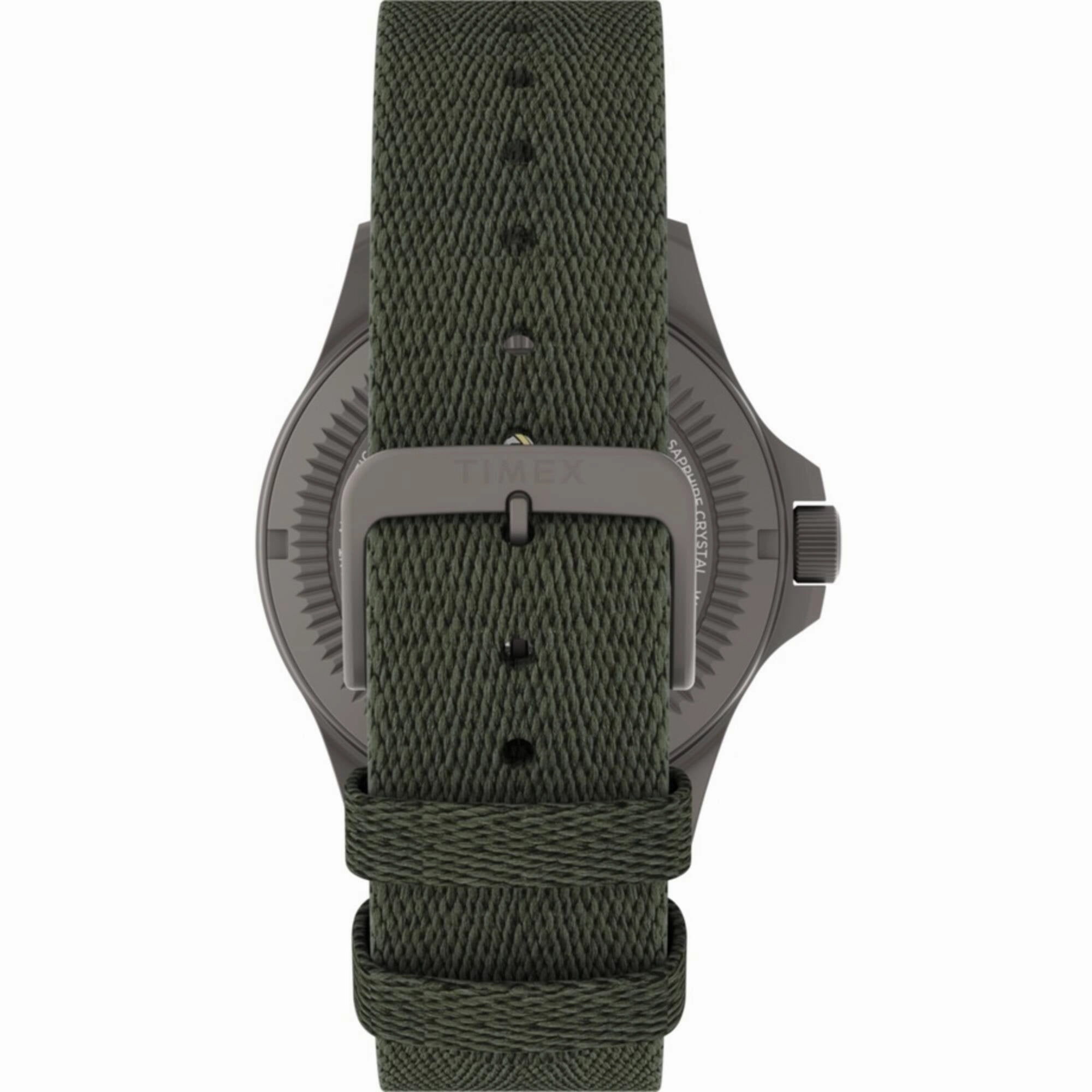 Timex Men's Watch - Expedition Automatic Titanium Case Green Strap | TW2V95300JR