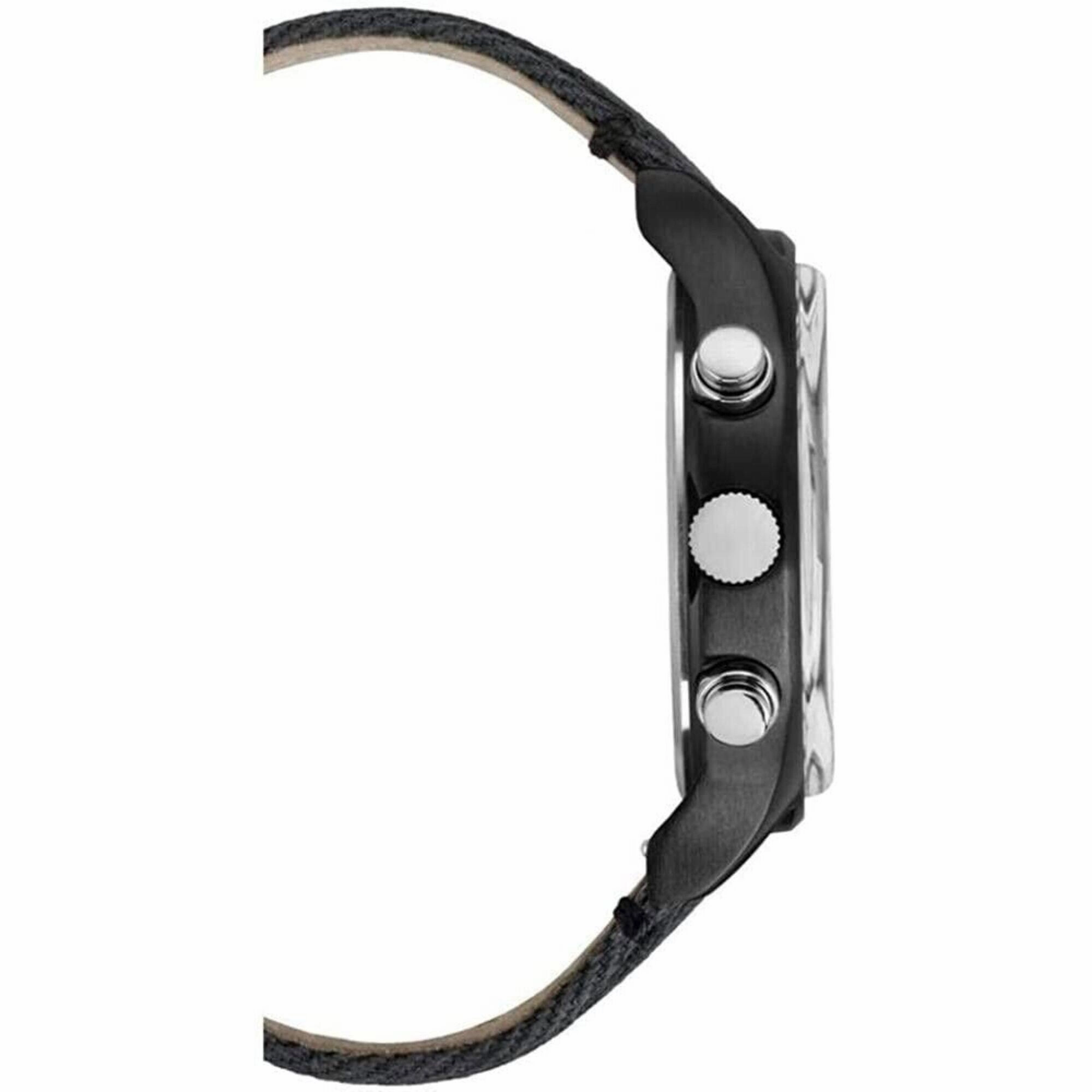 Timex Men's Watch - MK1 Quartz Chronograph Black Dial Fabric Strap | TW2R68700VQ