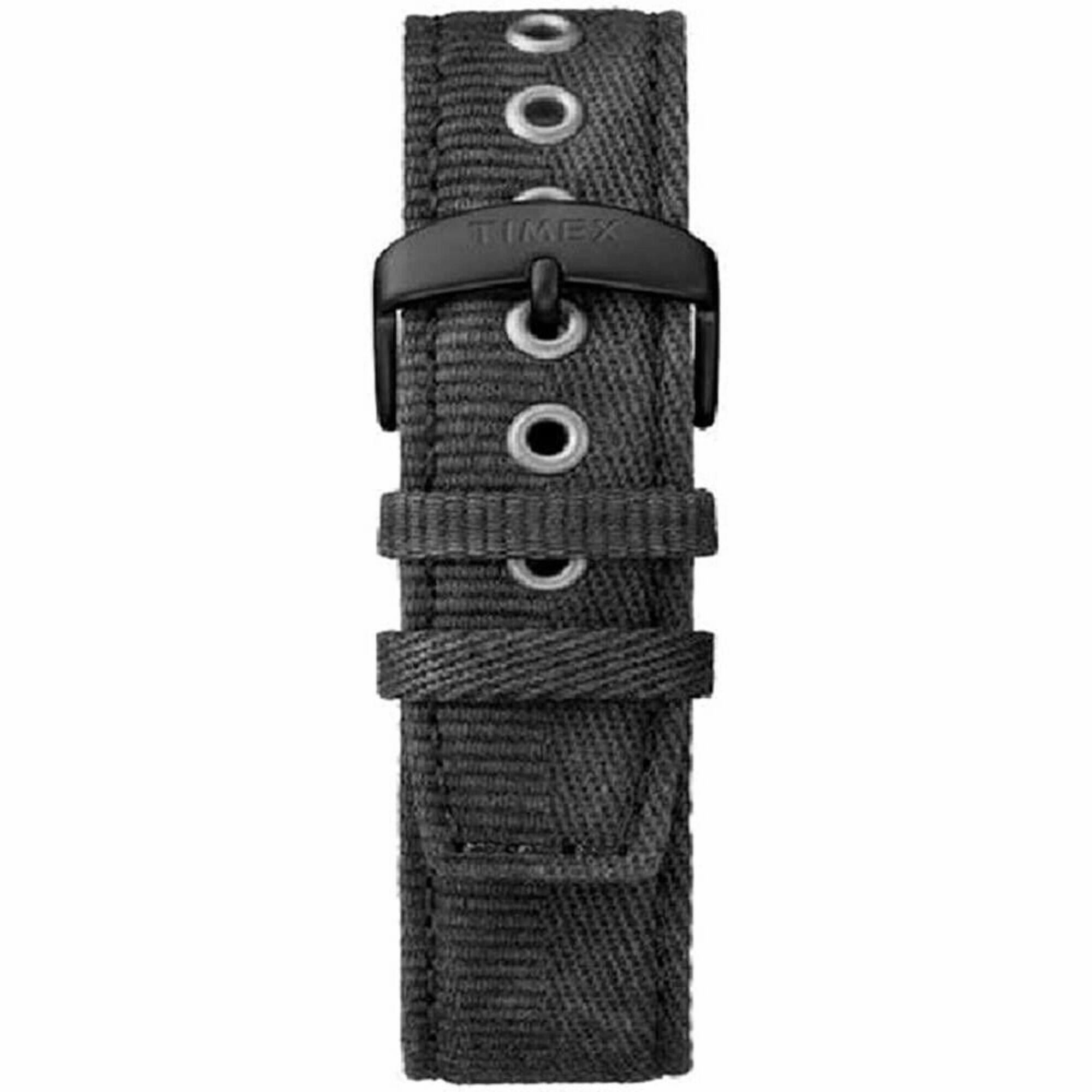 Timex Men's Watch - MK1 Quartz Chronograph Black Dial Fabric Strap | TW2R68700VQ