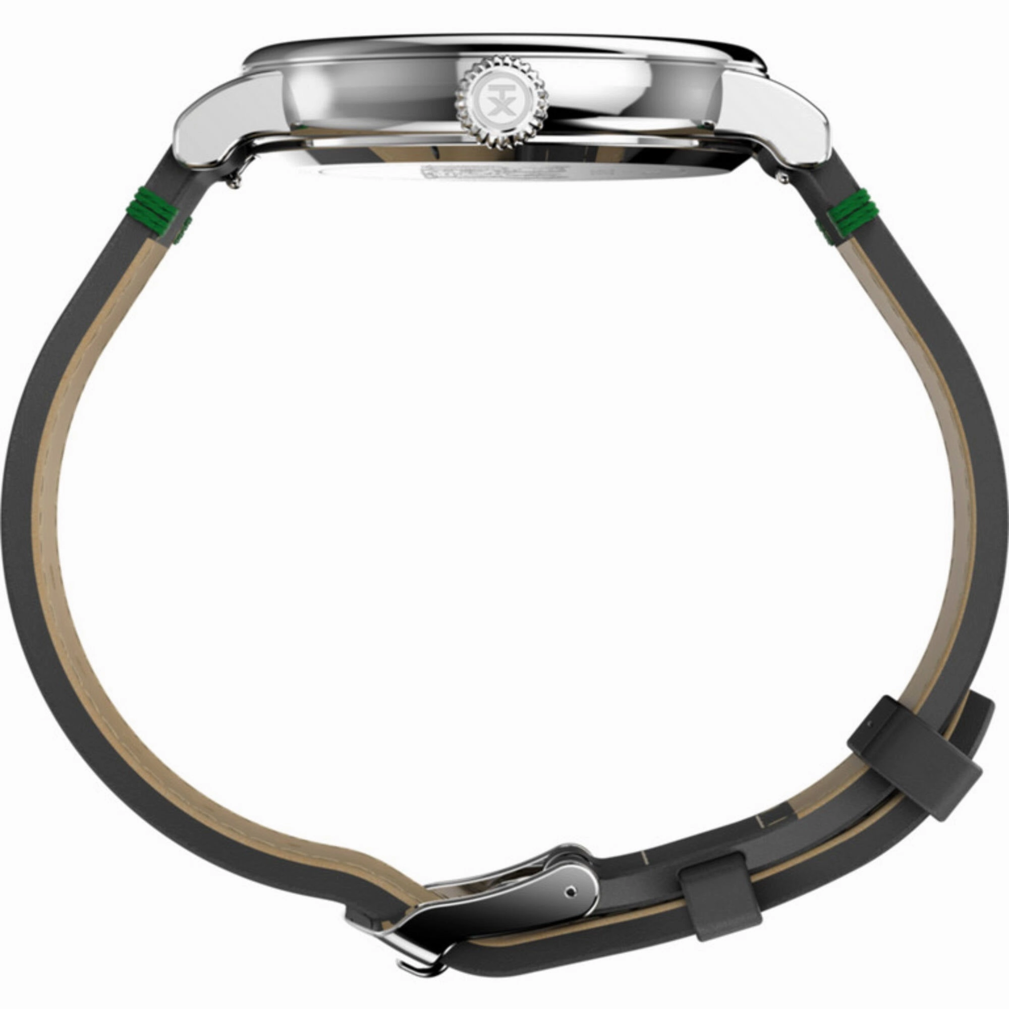 Timex Men's Watch - Standard Peanuts Snoopy Ice Skating Green Dial | TW2V60200VQ