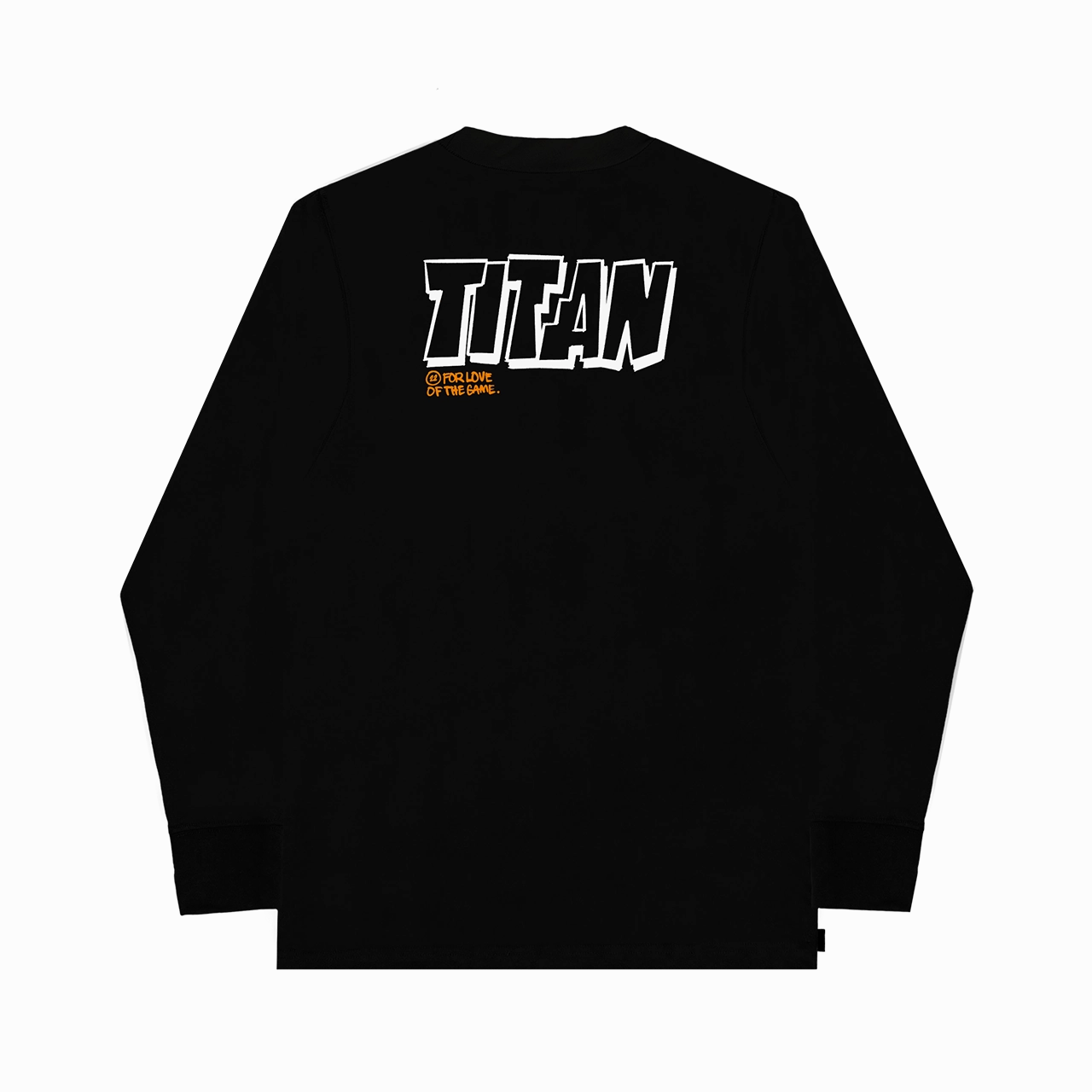 Titan Hoops Talk Basketball Long-Sleeve Tee - Black
