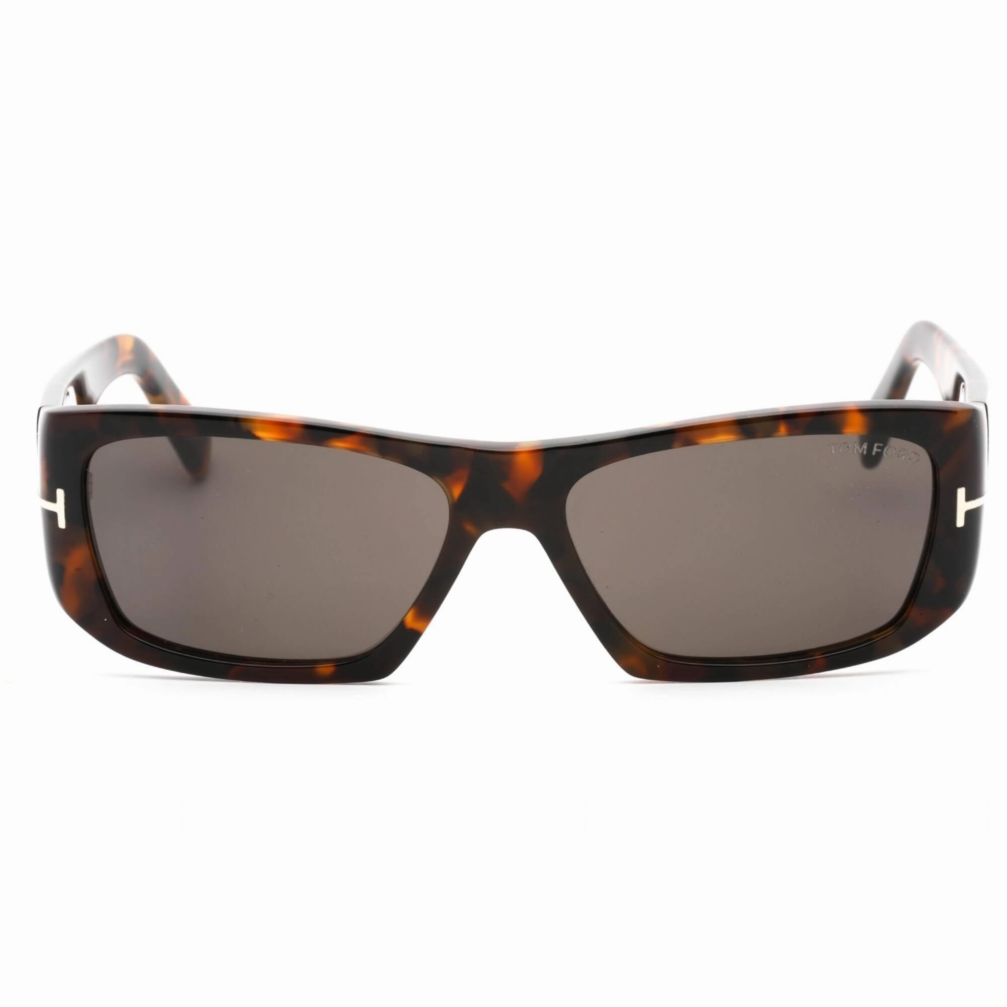 Tom Ford Men's Sunglasses - Dark Tortoise Frame Smoke Dark Grey Lens | FT0986 52A