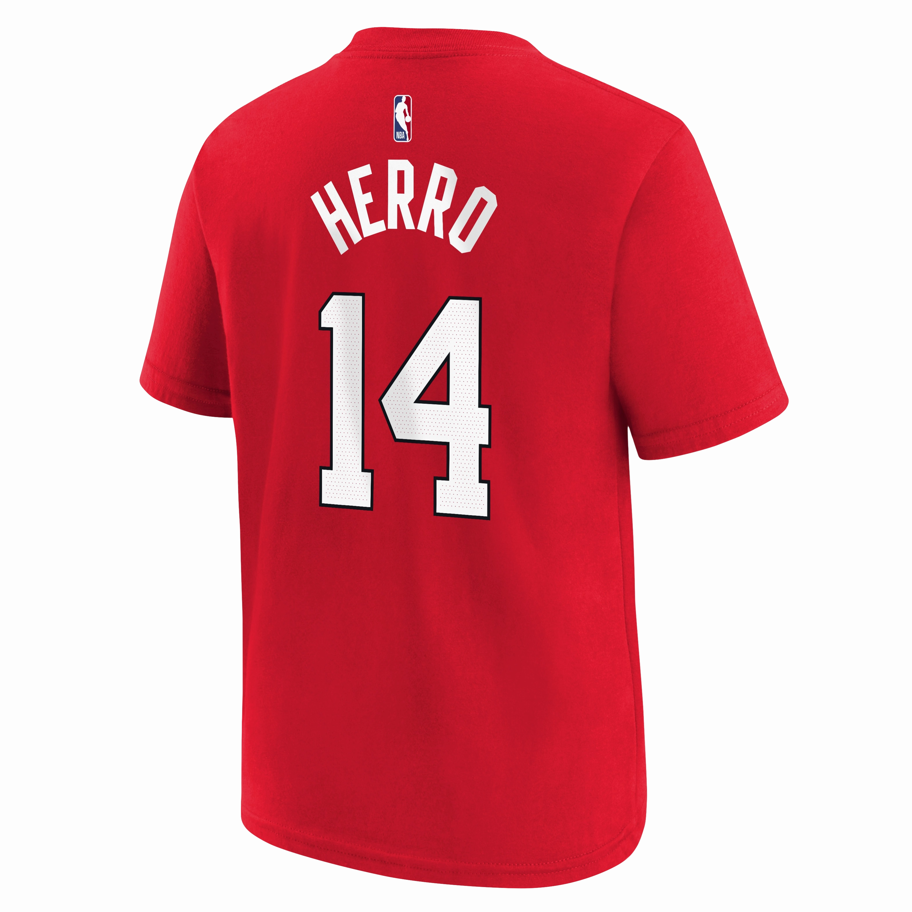 Tyler Herro Nike HEAT Culture: Blood Red Name & Number Kids Tee