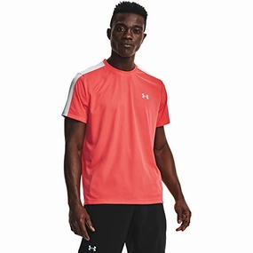 Under Armour Herren UA Speed Stride Short Sleeve. leichtes Sport Shirt mit reflektierenden Details. kurzärmliges Herren T-Shirt