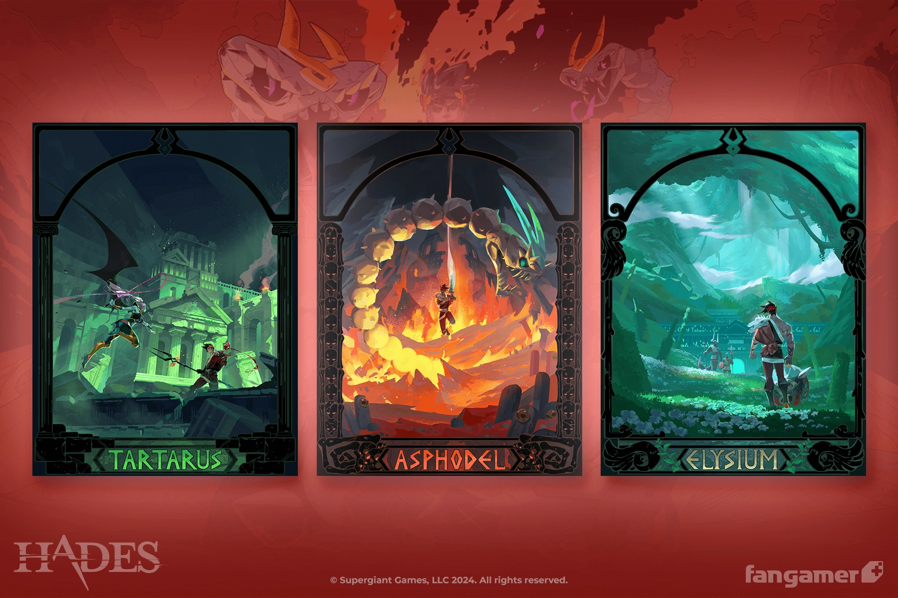 Underworld Triptych Poster Set