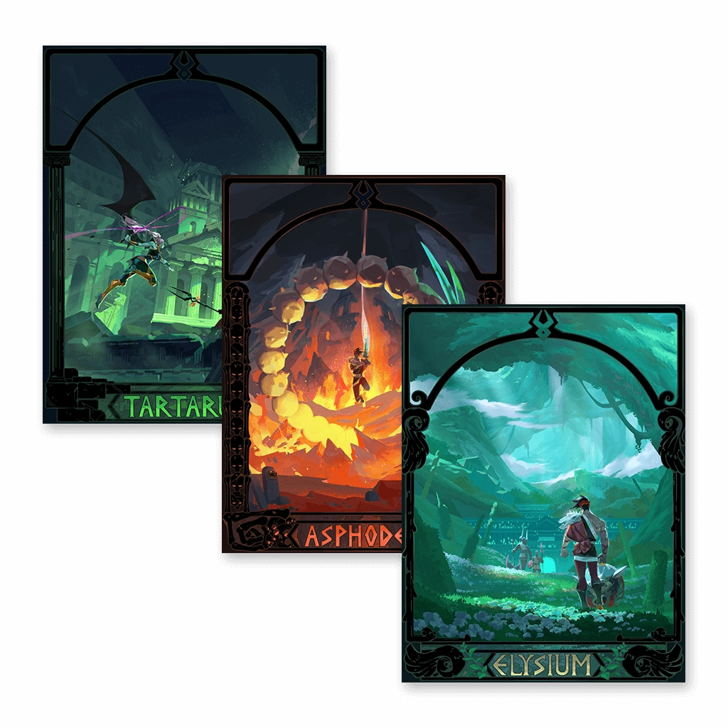 Underworld Triptych Poster Set