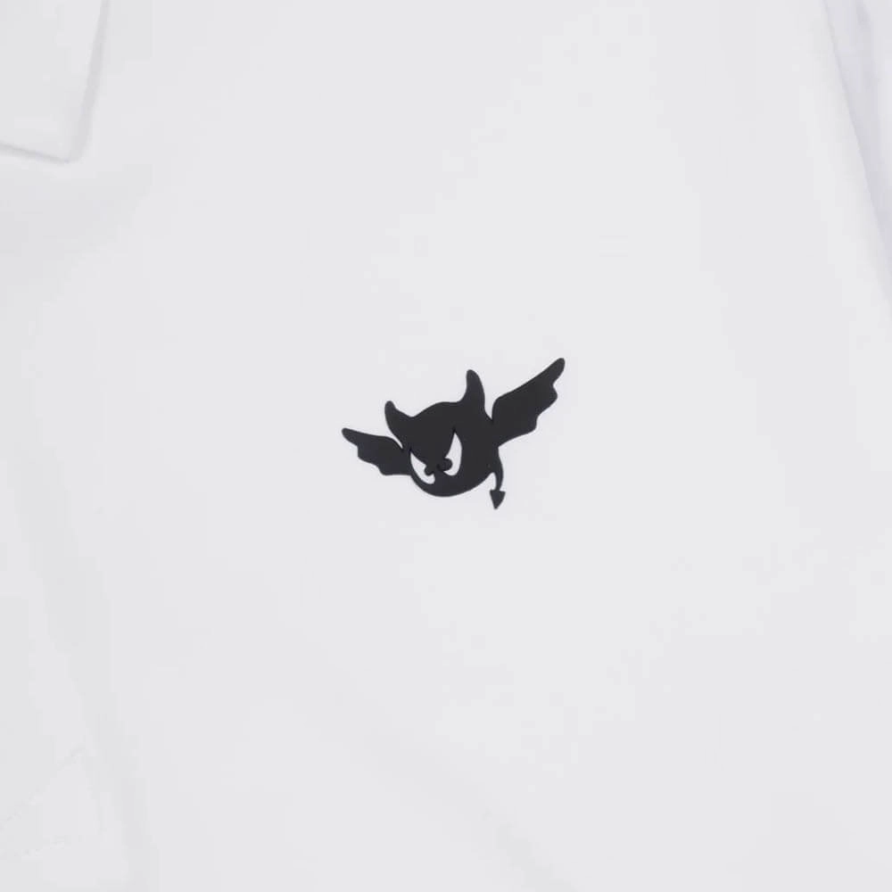 WAAC Cool Touch Longsleeve Golf Polo White - SP25 Men