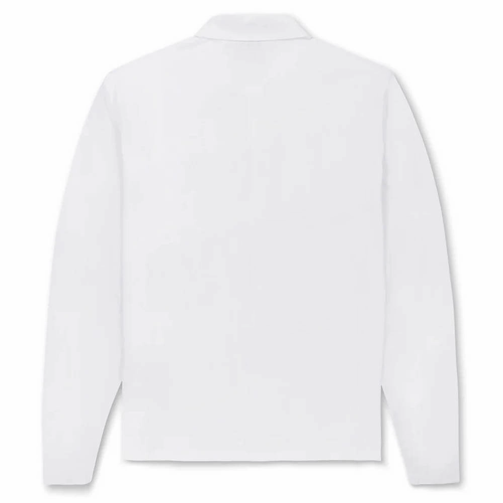 WAAC Cool Touch Longsleeve Golf Polo White - SP25 Men