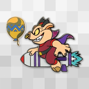 Wizpig RareRacers Rocket Pin