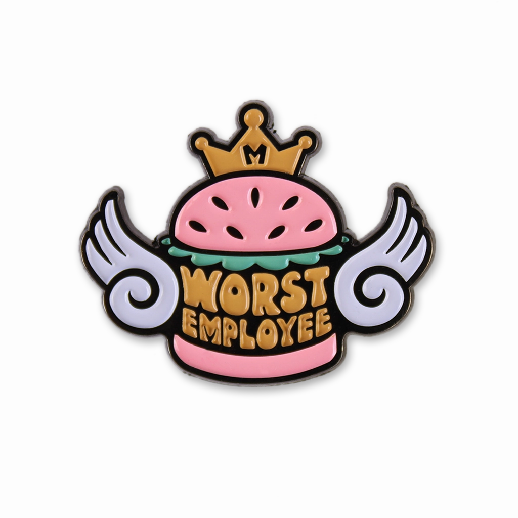 Worst Employee Lapel Pin